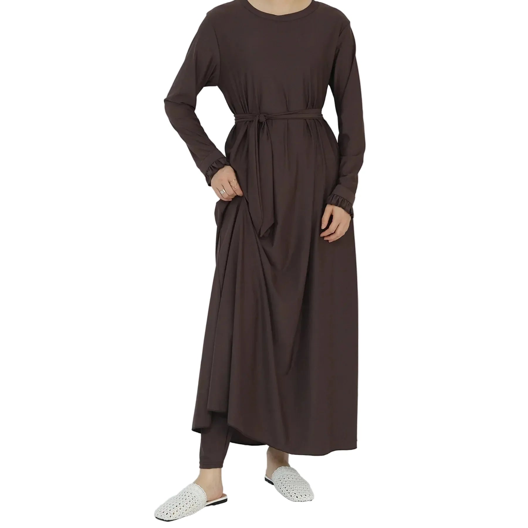 Burkini Femme 2 Pièces – Maillot de Bain Modeste avec Pantalon et Tunique