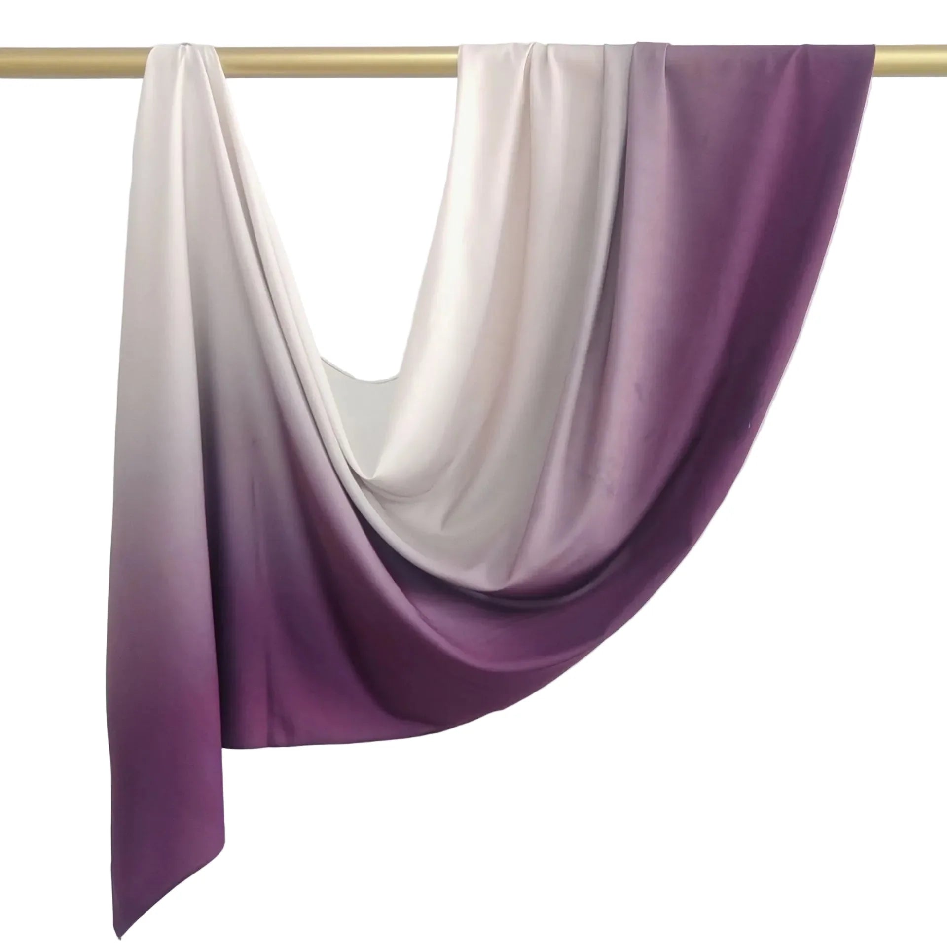 Hijab femme dégradé viscose – foulard voile léger et fluide
